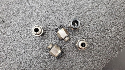 5x SMC KAH10-U03 Antistat One-Touch Fittings 10mm Applicable Tubing 3/8" Thread