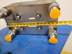 Stainless Steel 30 Plate Heat Exchanger 15"x9"x6" 1.25" Ports w/Mounting Braket