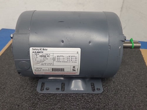 A.O. Smith Century AC Motor H614 1HP 1725 RPM BX9-16 Industrial Electric Motor