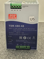 Mean Well TDR-480-48 AC/DC DIN Rail Supply 48V 480W