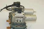 SMC Pneumatic Manifold,  NVS4124-0052DP Air Valve, 2-Position, 2-Valves