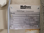 McQuay Centrifugal Hermetic Chiller Compressor 180 HP CE-079 CE079LBE18RDUR