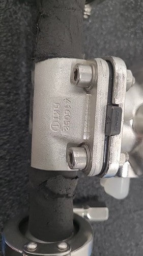 GEMU 650 Pneumatic Diaphragm Valve DN20 PN16 EPDM Stainless Steel Lot of 2x