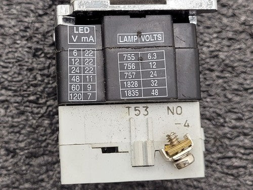 Lot of 19x Eaton Industrial On/Off Switch Lot EMO, Multipole 10250T Panel Mount
