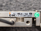SMC 11-MXJ6-15C Linear Guided Slide Cylinder Table Cleanroom D-M9N Sensors