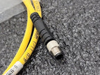 2x Turck PentaFast VKG 3M-1-VSG 3M/S90 Extension Cordset M5 Female to M5 Male
