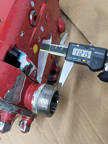 Waukesha Cherry-Burrell 018 U1 SPX Positive Displacement Pump PDP Missing Lug A4