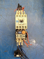 Mitsubishi TH-N20KP Contactor w/ S-N11 Thermal Overload Relay SQ250503F Caps