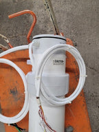 Process Technology Fluoropolymer In-Line Chemical Heater 9000W 9Kw 208V 1Ph 44A