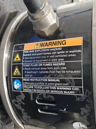 Graco Triton 1:1 Air Operated Double Diaphragm Pump AODD 233-777 G11C