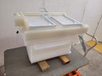 PTFE High Purity Liquid Bath Acid Rinse Tank 30x16x21 w/ Pneumatic Lid, Sensor