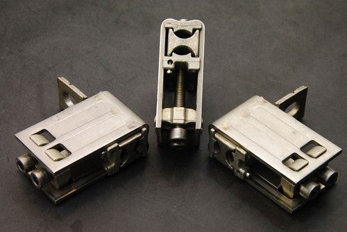 3x ABB OZXB4 Cable Ground Strain Relief Clamps 2/0 AWG up to 350MCM