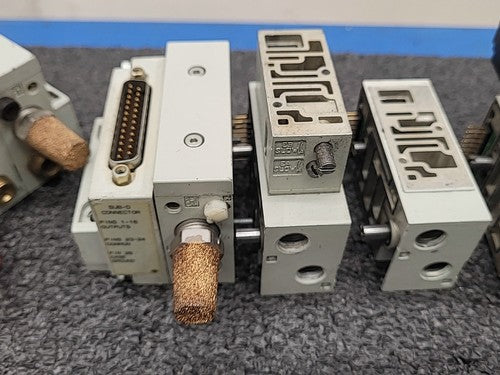 Numatics Mark 4 Series Solenoid Valve Pneumatic Manifold Lot Interface Modules D