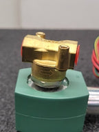 ASCO Red Hat Solenoid Valve Brass NC Air Inert Gas 8262H208 6WTT9