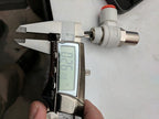 SMC AS3021F Tamper Proof Speed Control Fitting 3/8T By 3/8MNPT Lot Of 6