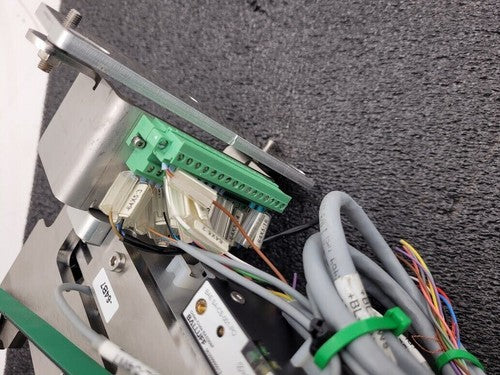 Beckhoff Stepper Motor Driven Extendable 2 Belt Conveyor 13" to 19" Extension A