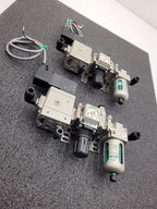 SMC Filter Regulator Soft Start Valve Lot of 2 AV2000-N02-5DZ AF20-N02-6CZ