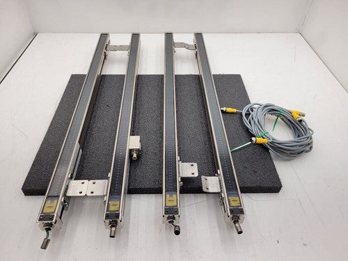 2 Pair (4 units) Banner EZ-Screen SLSR14-750NQ8 SLSE14-750NQ8 Parts or Repair