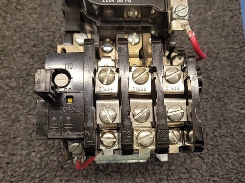 GE General Electric CR306C0 NEMA Size 1 Motor Starter Contactor Lot of 3