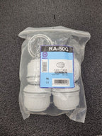 IBOCO RA-50G 5 Pack Light Grey 2" Flexible Conduit Liquid Tight Enclosure Relief