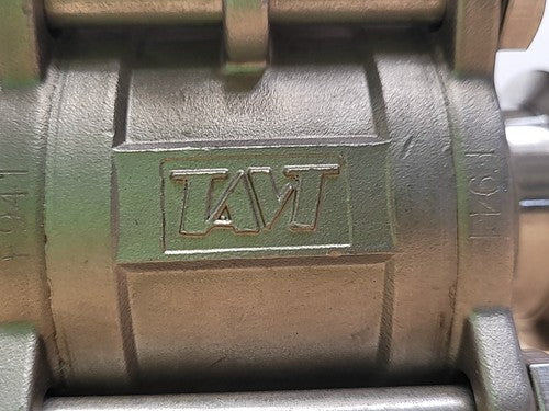 TAVT TA0650 Pneumatic Actuated Ball Valve 1-1/2" Stainless Steel Vacuum DN40