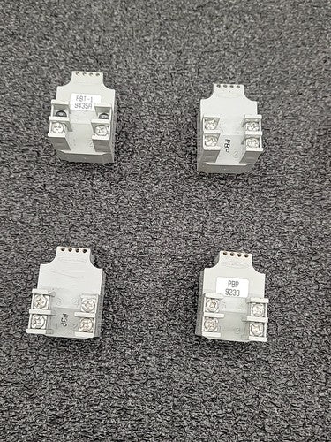 Lot of 8x Banner Industrial Relay Terminal Block PBA PBP 120VAC L941887