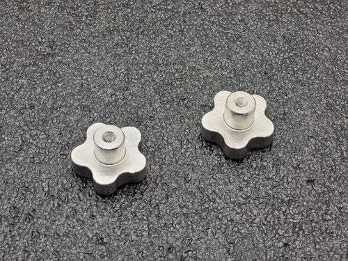 Lot of  22x Stainless Steel 316 SS Five Point Star Hand Knob 50mm/M8 592595