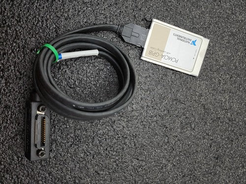National Instruments PCMCIA-GPIB Interface Card with Latching Cable