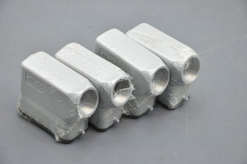 ILME IP65 2.5 Inches x 1.25 Inches Connector Housing Lot Of 4 NEW