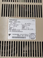 Yaskawa ServoPack Servo Motor Drive SGDB-05VD 1/2HP SCM Tech 80