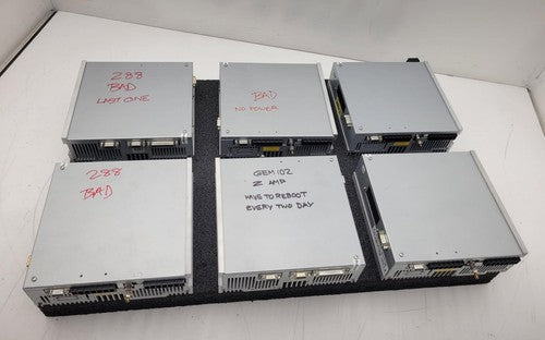 Lot of 6 Festo SEC-AC-305 Smart Electromotor Controller 7A 230VAC Part Or Repair