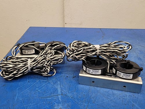 Magnelab UCT-1250 Current Transformer Sensor Lot of 6 w/brackets for 3PH Sensing