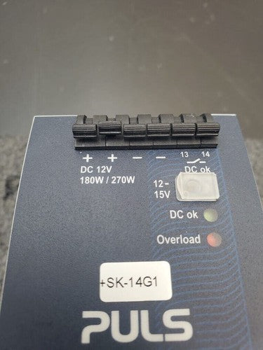 PULS Dimension QS10-121 QS10 12VDC 15A 180W DIN Rail Mount Working Pull