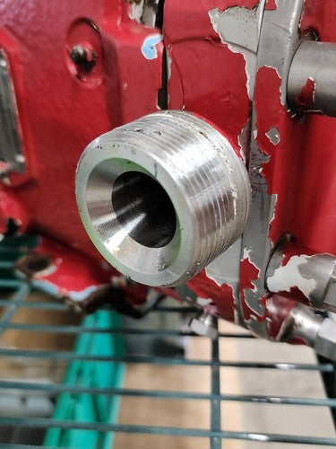 Waukesha Cherry Burrell Rotary Positive Displacement Pump Threaded SPX 006 U1 A1