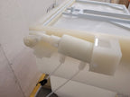 PTFE High Purity Liquid Bath Acid Rinse Tank 30x16x21 w/ Pneumatic Lid, Sensor