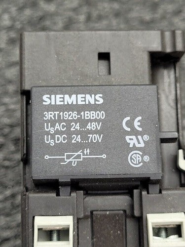 Siemens Contactor 3RT1025-1B..0 G/140411 E05* NQ140224 Auxiliary Contact