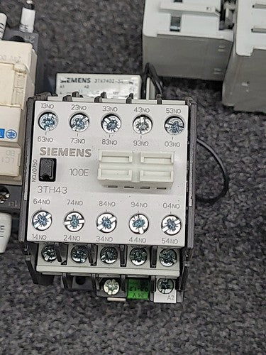 Siemens 3TH43 Industrial Contactor Overload Relay Lot of 14