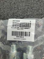 Quick Coupler 1/4 x 1/4 MNPT Automotive Tru-Flate Heavy Duty Quick Disconnect QD