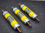 LOT of  3  LOW PEAK BUSSMANN LPS-RK-200SP current limiting fuses.