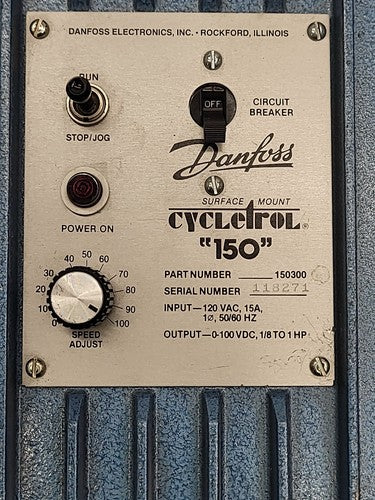 Danfoss Cyclatrol 150 Surface Mount DC Motor Speed Controller PN 150300
