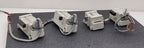 Lot of 4 SMC VQ1100-5  Solenoid Valve Blocks 24 Valves DIN Rail Mount DB25 Lot F
