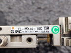SMC 11-MXJ4-10C Linear Guided Slide Cylinder Table Cleanroom D-M9N Sensors
