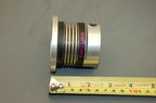 R+W Flexible Shaft Coupling, 55mmD, 58mmL, 12mm to 70mmD Flange
