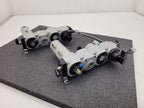 Lot of 2x Festo Air Pneumatic Solenoid On/Off Piston Gate Shut Off + Lubricator
