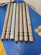 Lot Of 7x 24" MOLLER ITOH PM486FS-20-597-D-024-C150-P2 POWER DRIVE ROLLER 24VDC