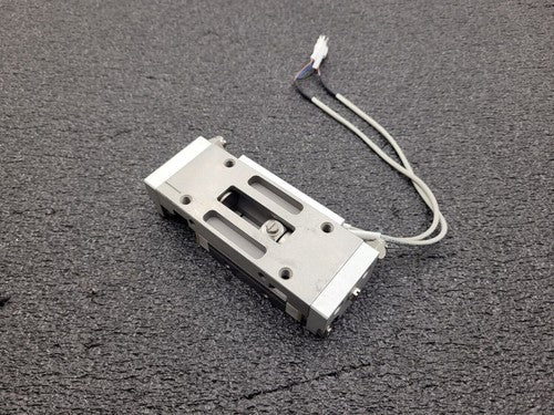 SMC MXP16-30 100PSI Linear Slide Guide Cylinder w/ D-M9N Sensors, Stops Unit B