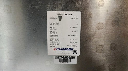 ETS-Lindgren AMS-8923-150 4G Anechoic RF Chamber 4m (156") Cube + Halo Antenna