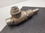Hydroseal 1" 100PSI One Way Valve 49GPM Stainless Steel 316SS 8CV30F/A5
