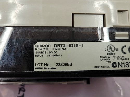 Omron DRT2-ID16-1 DeviceNet Remote Terminal PLC Input Module Smart Slave
