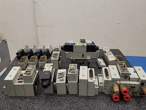 Numatics Mark 4 Series Solenoid Valve Pneumatic Manifold Lot Interface Modules D